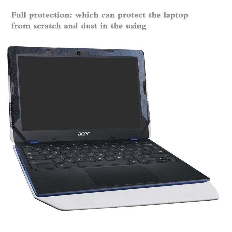 Alapmk غطاء واقي من Alapmk لجهاز Acer Chromebook 11 CB311-8H/Chromebook 311 CB311-9H بحجم 11.6" [لا يناسب Chromebook 11 CB311-7H CB3-131 CB3-132 C771T CB3-111 C732]، أسود - Image 4